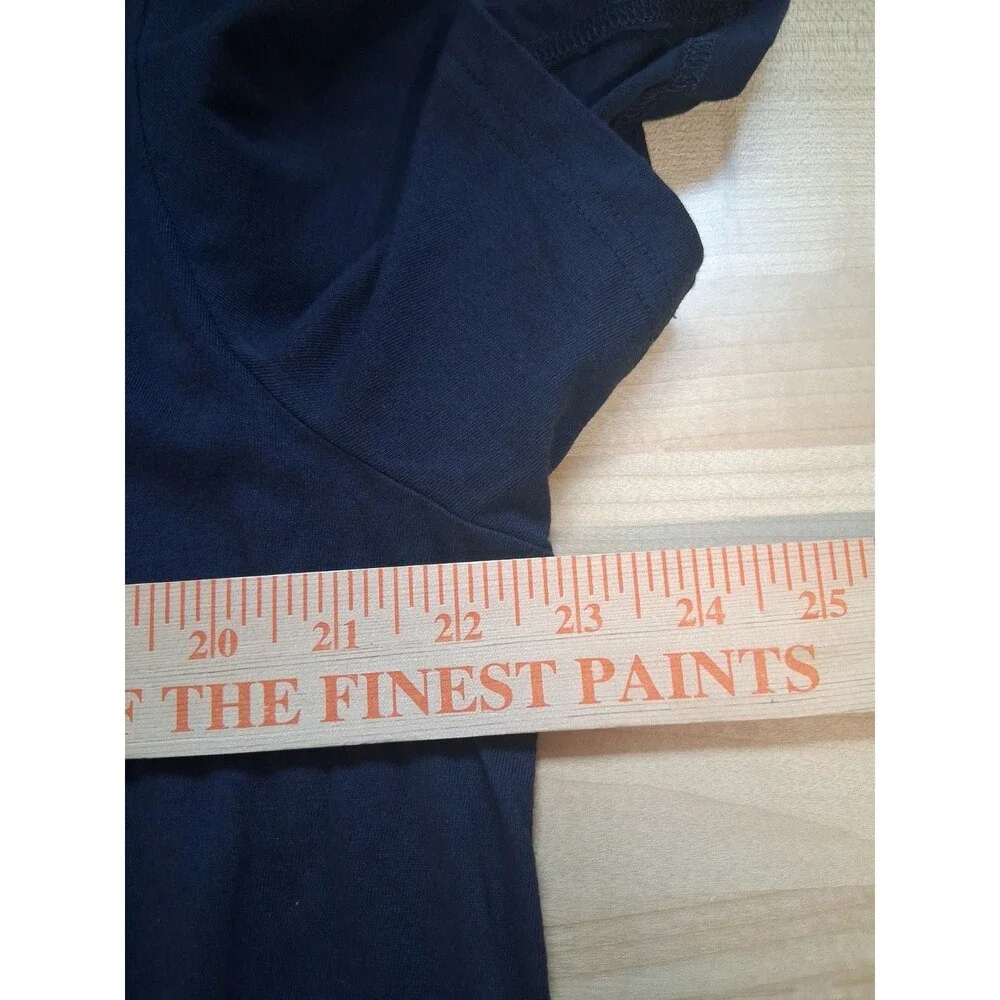 Everlane Uniform Premium Weight Crew T-Shirt Men's XL Blue Short Slv Minimalist - Picture 14 of 15